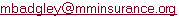 Image of email address of Matt Badgley